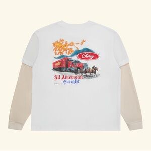 Cherry Los Angeles "all american freight" long-sleeve t-shirt